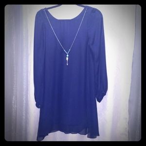 Cute navy blue dress